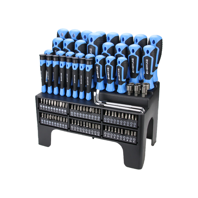 100 st plasthylla CRV skruvmejsel Bits & Mutter Driver Set