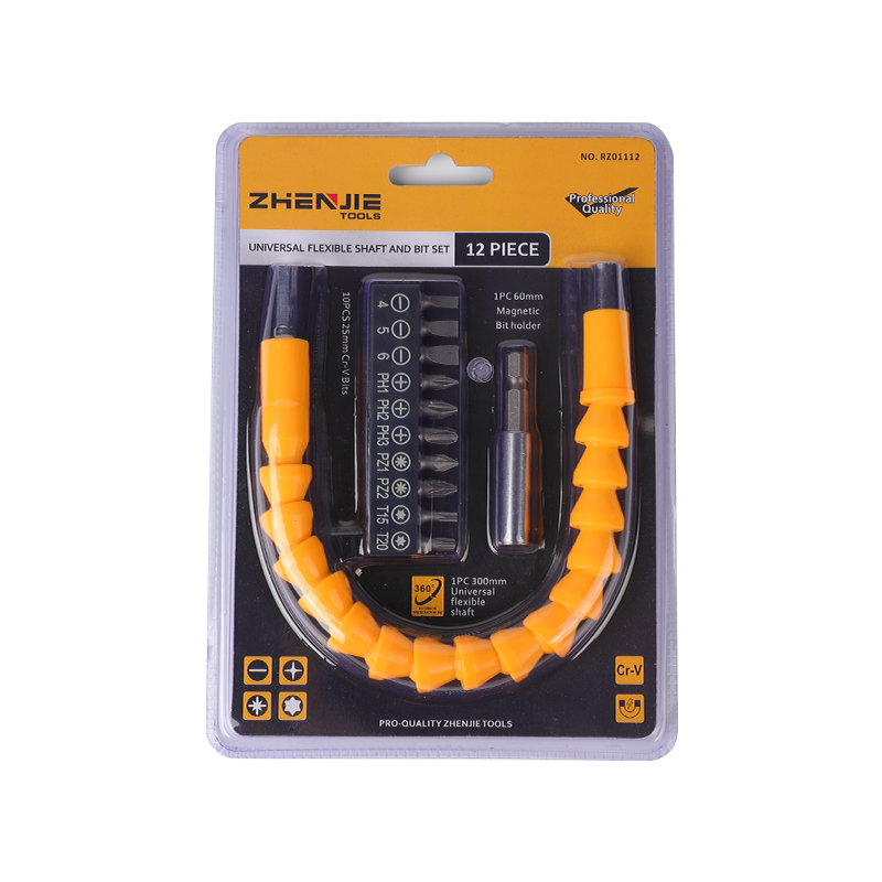 12 st flexibelt skaft & bitsset