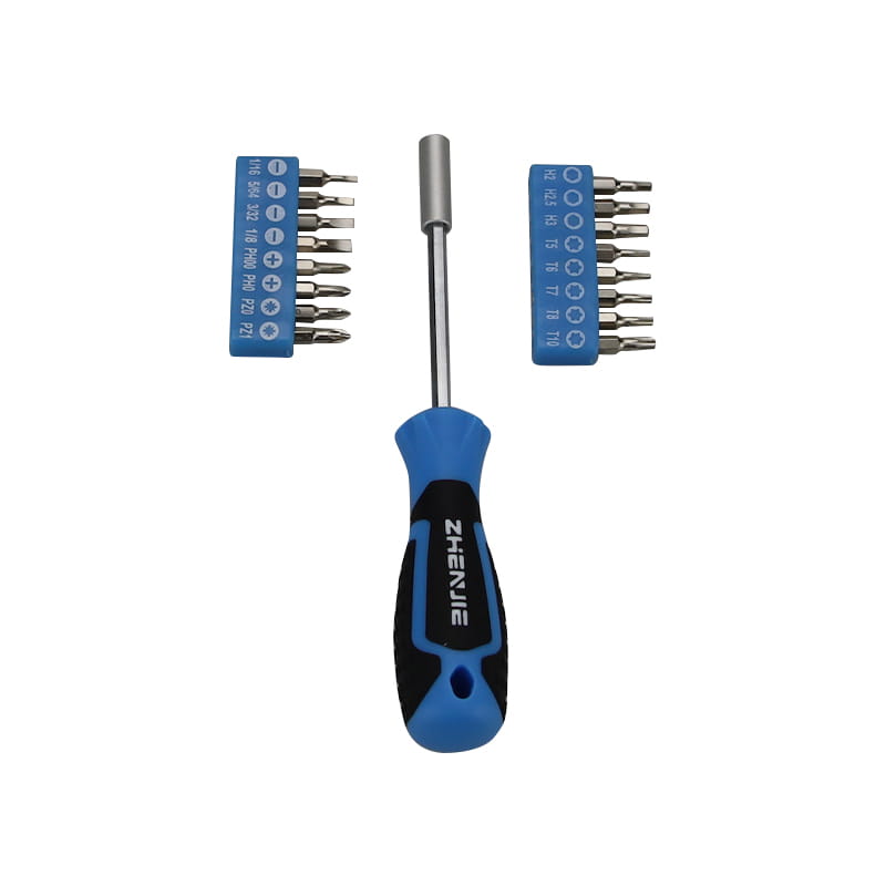 17 st CRV 6150 magnetisk spets bitshållare Driver Set