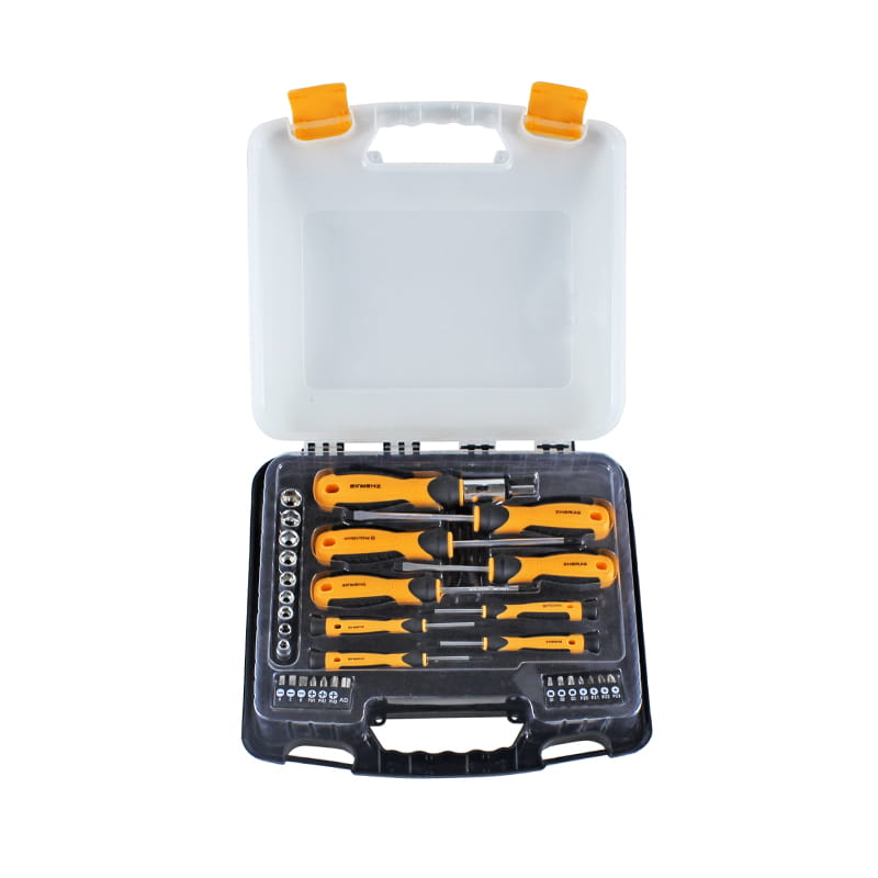 32st plastbox förpackning Skruvmejsel Bit & Socket Set