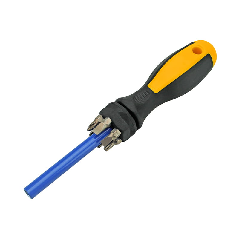 6 i 1 slitsad Phillips Torx CRV skruvmejselbitssats