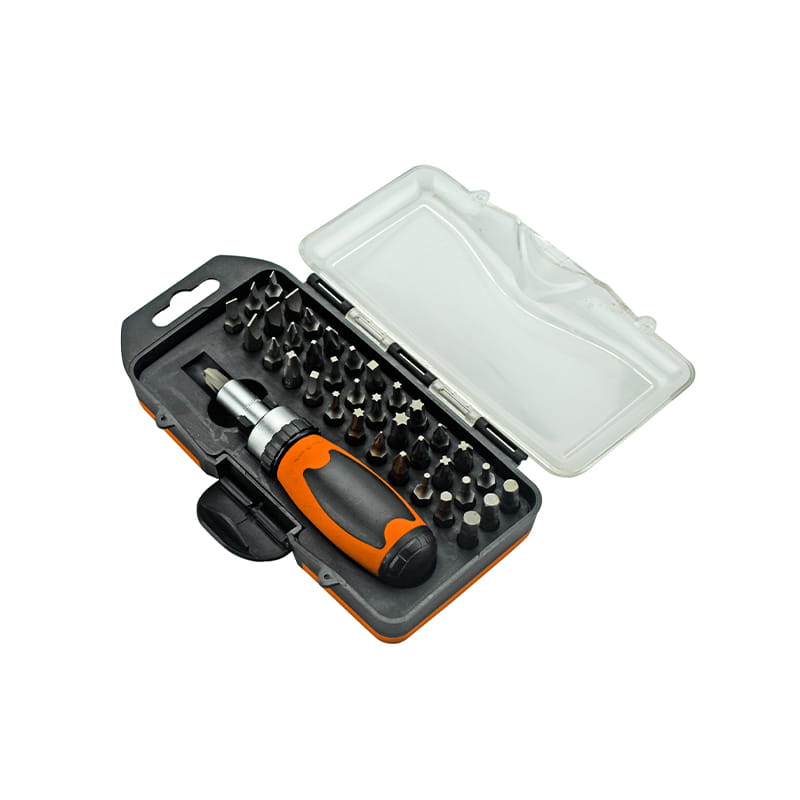 38st Spärrhandtag CRV Bit Set
