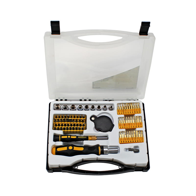 84st Socket & Ratchet Bit Set
